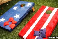 DIY Stars and Stripes Bean Bag Toss Boards: Step-by-Step Guide