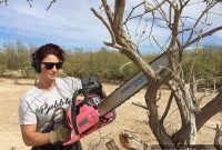 Win a Pink Husqvarna 450 Rancher Chainsaw to Support Breast Cancer Awareness