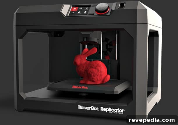 Home Depot Enters 3D Printing Market with MakerBot Partnership 3 MakerBot Replicator at Home Depot