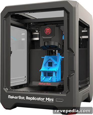 Home Depot Enters 3D Printing Market with MakerBot Partnership 4 MakerBot Mini at Home Depot