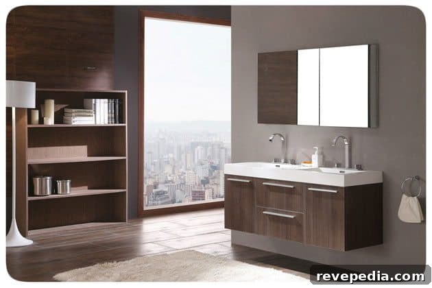 Sustainable Bathroom Upgrades for Lower Waste and Energy 3 Fresca-Opulento-Modern-Double-Sink-Bathroom-Vanity