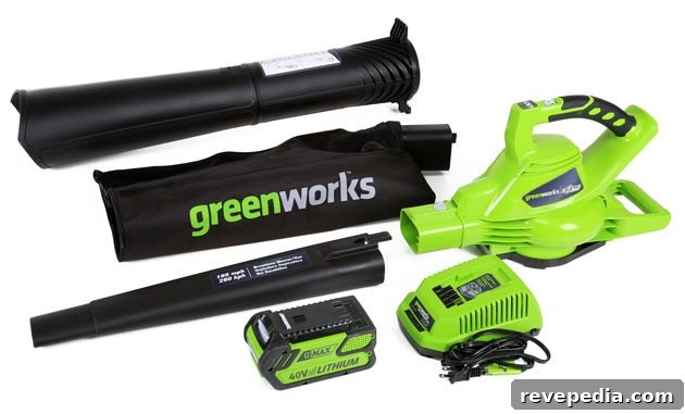 Win a GreenWorks Blower/Vac + Fall Tool Giveaway — Gear Up for Autumn 4 greenworks-blower-vac-kit