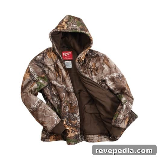 Heated Camo Hoodie: Stay Warm Outdoors in Cold Weather 3 2382_4