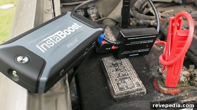 InstaBoost Jump Starter: The Ideal Stocking Stuffer for Drivers 2 instaboost-lowes-car-battery-charger