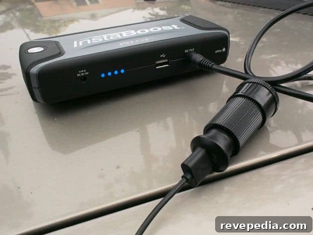 InstaBoost Jump Starter: The Ideal Stocking Stuffer for Drivers 6 instaboost-cigarette-lighter