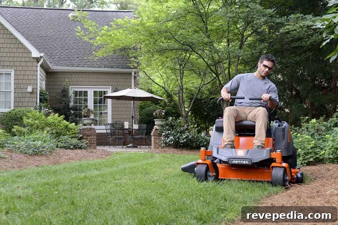 Husqvarna Adds Z200 Series to Its Zero-Turn Mower Lineup 2 zero-turn-yard