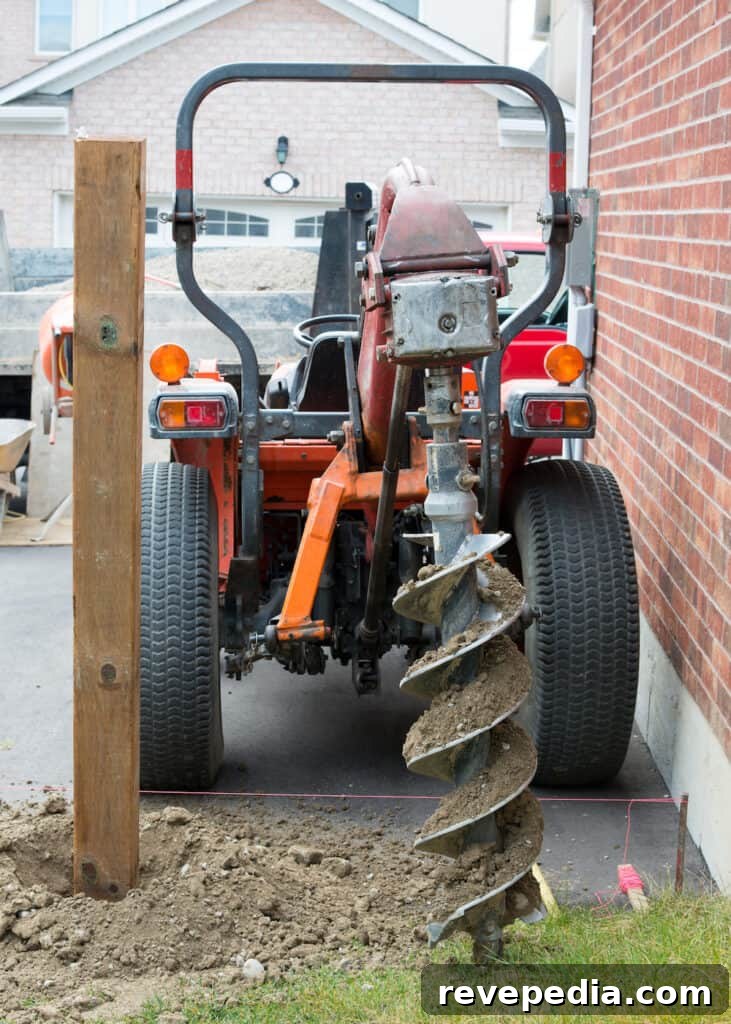 Find Frost Line Depth by ZIP Code Before Digging Footings 5 auger to dig holes