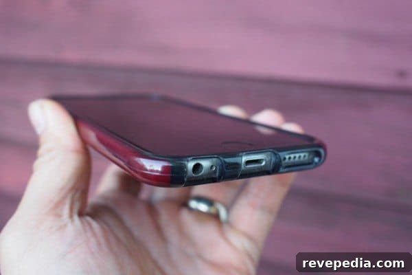 Tech21 Evo Mesh Case Review: Protection, Fit, and Performance 2 bottom-view