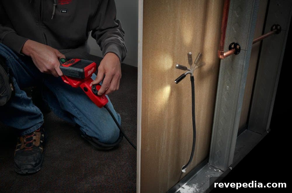 M-SPECTOR FLEX™Inspection Camera CableW/ PIVOTVIEW™ Kit