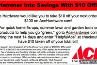 Ace Hardware Coupons and Deals: Save on Tools & Home Supplies