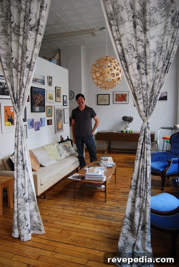 Inside Editor-in-Chief Andrew Wagner’s Tribeca Loft Tour 2 andrew-wagner-readymade-loft.jpg