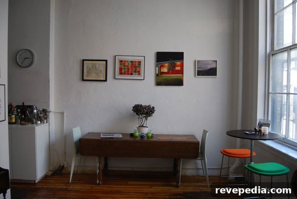 Inside Editor-in-Chief Andrew Wagner’s Tribeca Loft Tour 3 loft-dining-area.jpg