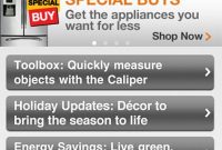 The Home Depot Launches Redesigned iPhone and iPad App
