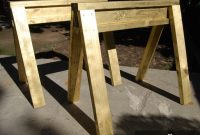 DIY Gold Sawhorses: Build Our ReadyMade 100 Project Guide