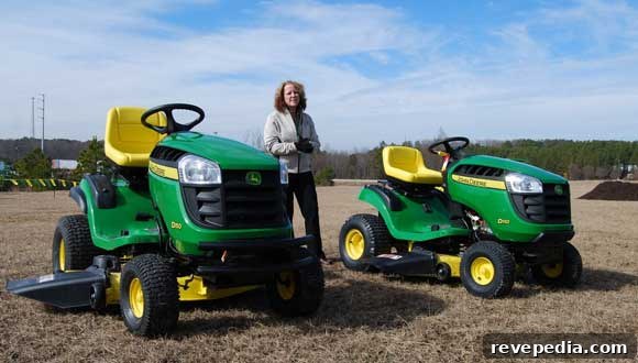 Shop John Deere Riding Mowers at Home Depot – Models & Prices 2 john-deere-d100-riding-mower.jpg