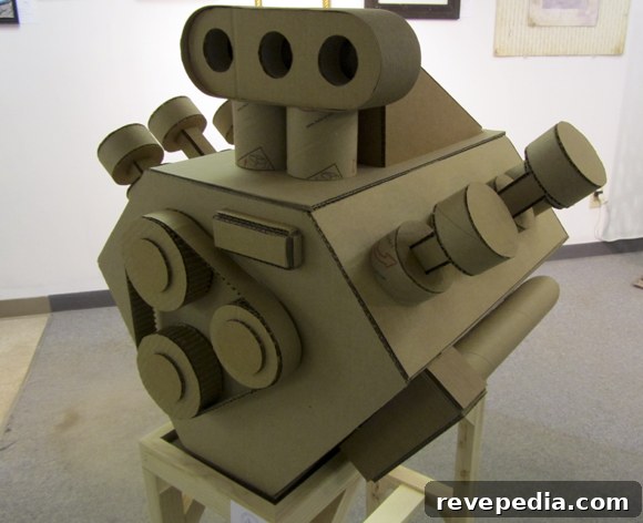 Inside the Columbus Idea Foundry: A Behind-the-Scenes Tour 3 columbus_idea_foundry_cardboard_engine.jpg