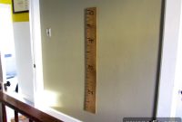 Make a Giant DIY Ruler Height Chart for Free