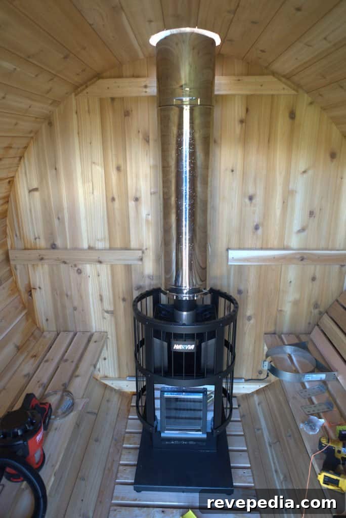Cutting vent for stove pipe