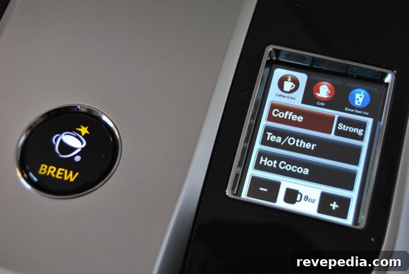 Keurig Vue Coffee Maker Review: Features, Pros, and Verdict 3 keurig-vue-menu.jpg