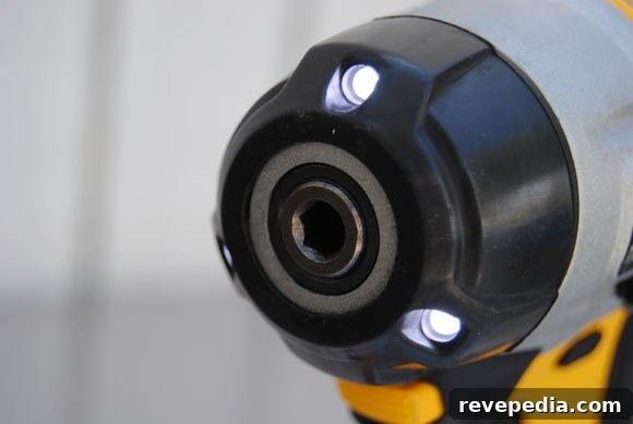 DeWALT 20V Max Brushless Impact Driver — Compact Power Tool 4 dewalt-leds.jpg