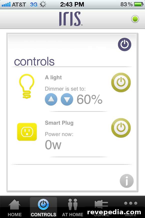 Lowe's Unveils Iris Smart Home System for Connected Living 6 ios-Controls.jpg
