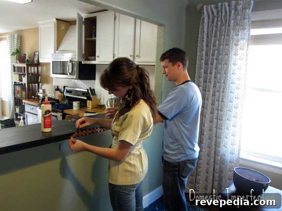 This Penny Countertop That Saves You Money 5 glue-pennies.jpg