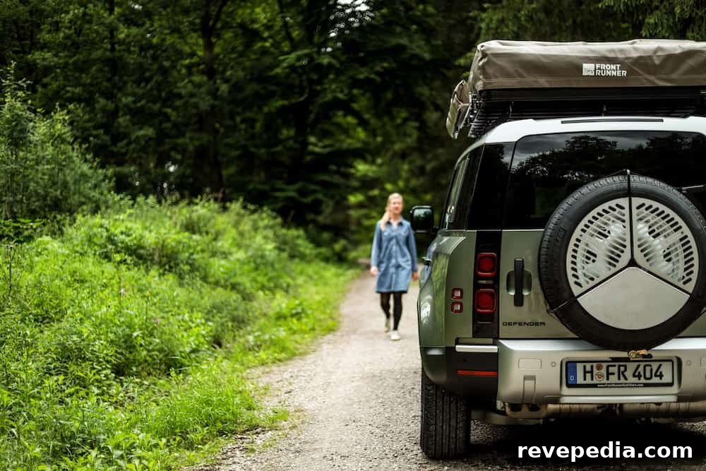 Land Rover Defender 110 Overland Roof Rack for Gear and Cargo 9 img 25599 8