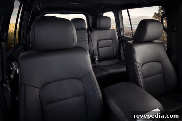Third row option Interior with third row