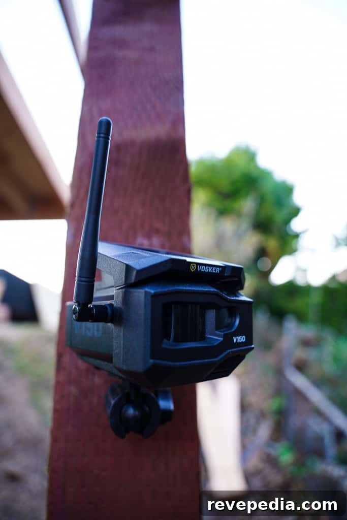 Vosker V150: Truly Wireless Security Camera for Any Location 2 VOSKER V150 camera