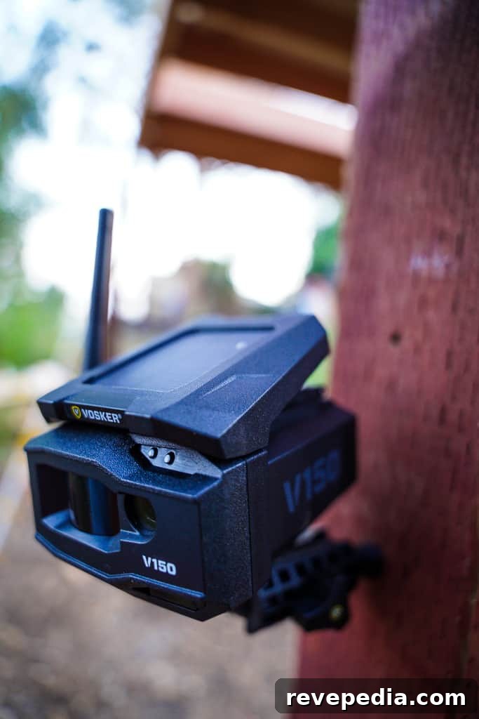 Vosker V150: Truly Wireless Security Camera for Any Location 11 VOSKER V150 weather resistant