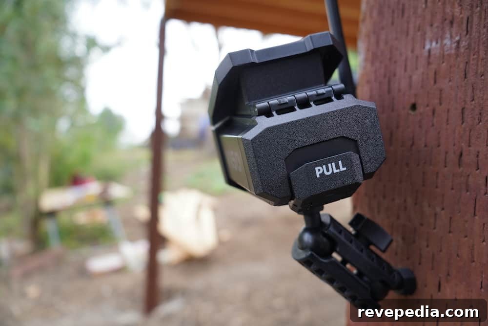 Vosker V150: Truly Wireless Security Camera for Any Location 12 VOSKER V150 outdoor coverage