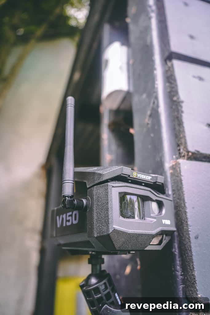 Vosker V150: Truly Wireless Security Camera for Any Location 6 VOSKER V150 LTE connectivity