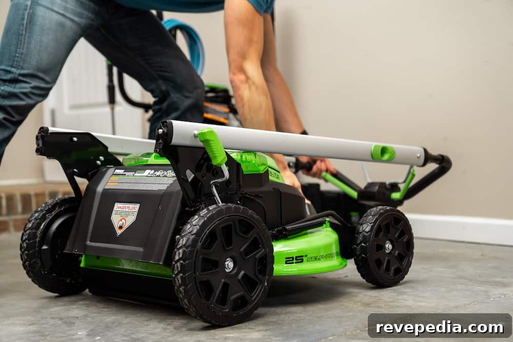 Win a Greenworks 60V Lawn Mower for Earth Day Celebration 5 img 26743 6