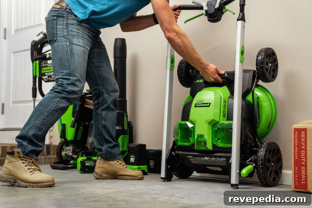 Win a Greenworks 60V Lawn Mower for Earth Day Celebration 7 img 26743 8