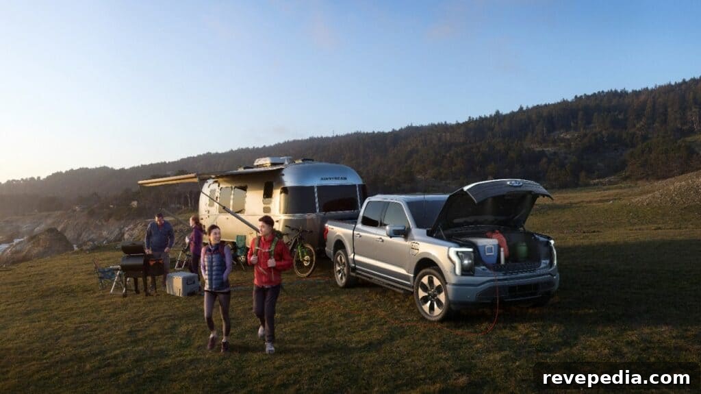 F-150 Lightning cargo area