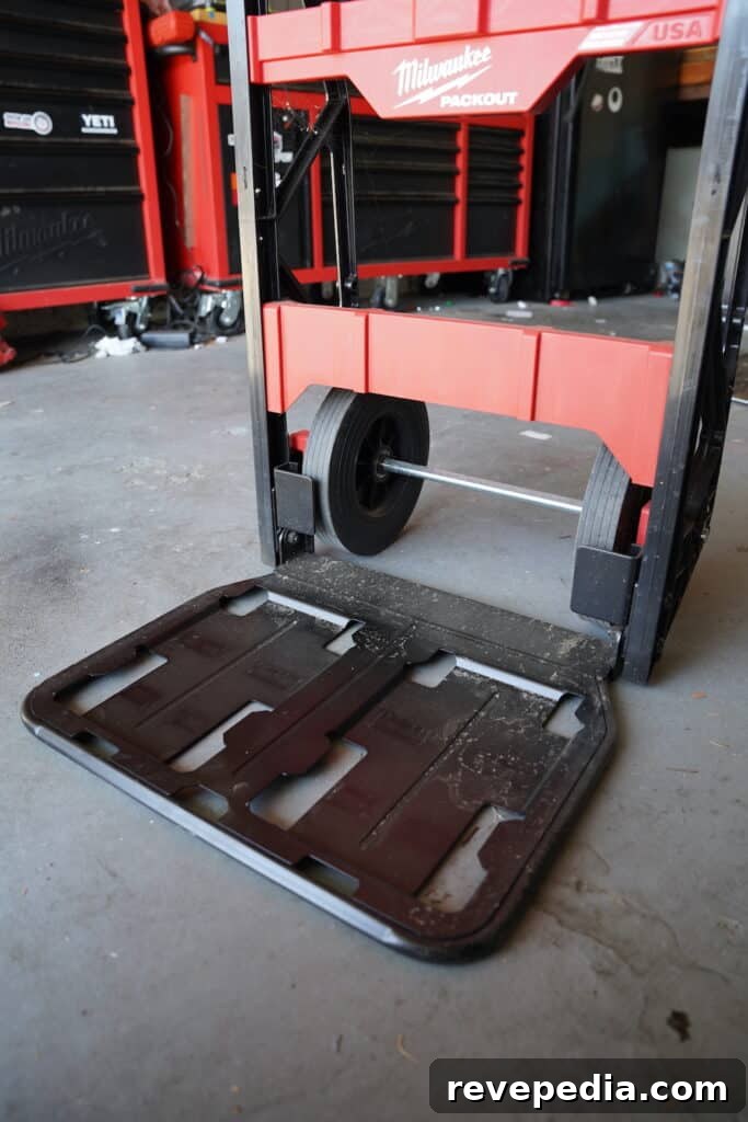 Packout crate in action