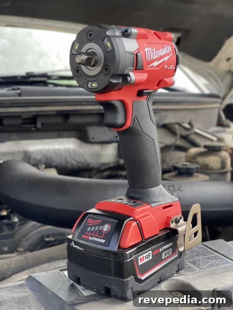 Milwaukee 3/8 Impact Wrench — Compact High-Torque Driver 6 img 27155 5