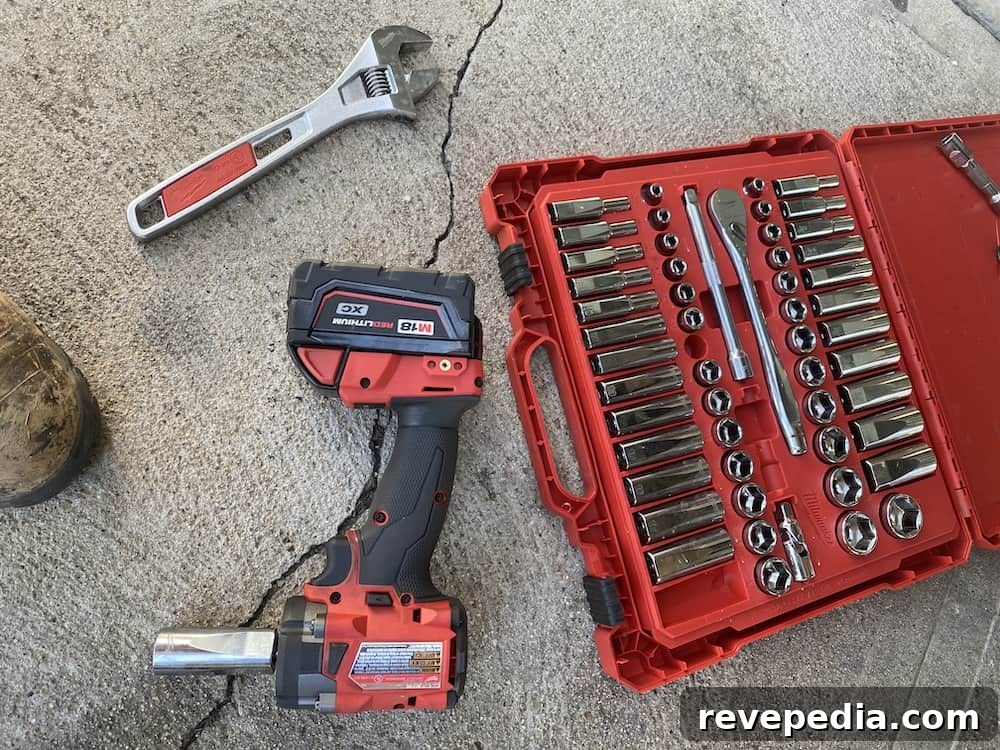 Milwaukee 3/8 Impact Wrench — Compact High-Torque Driver 7 img 27155 6