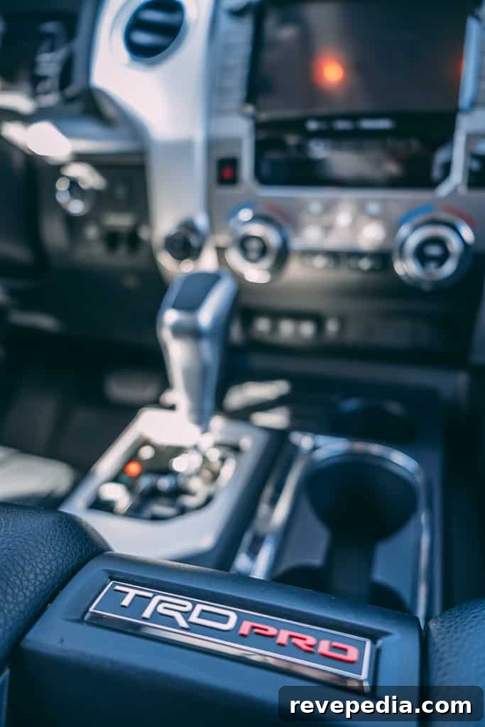 Inside the Final Toyota Tundra V8: Specs, Performance & Legacy 5 TRD Pro badge detail