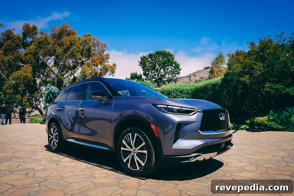 2024 Infiniti QX60: New Luxury Features and What’s Changed 2 2022 Infiniti QX60 exterior front view