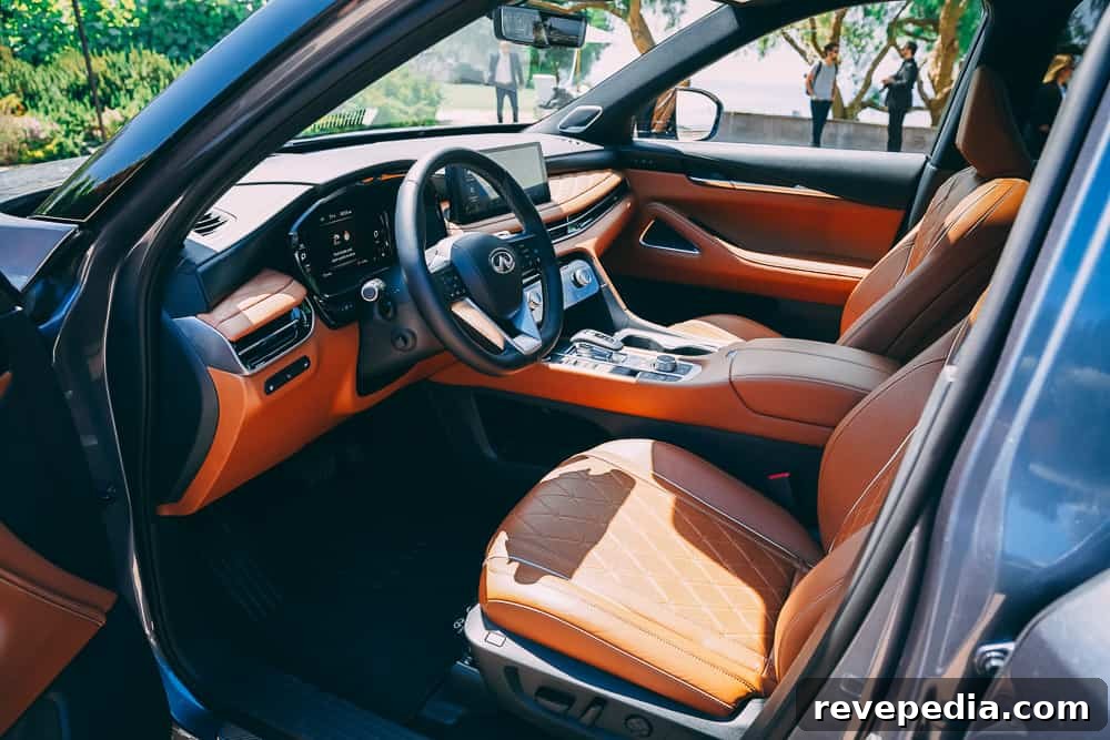 2024 Infiniti QX60: New Luxury Features and What’s Changed 4 Infiniti QX60 interior highlights