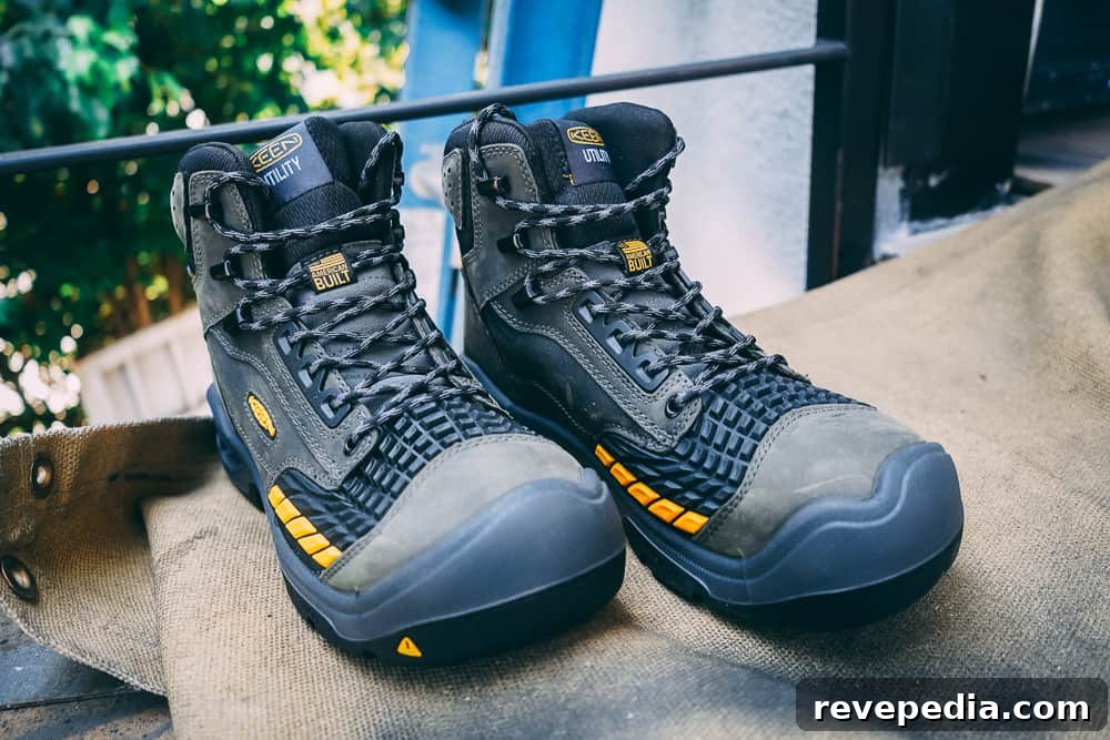 Keen Utility Troy Waterproof Work Boot Review and Features 12 img 28101 11