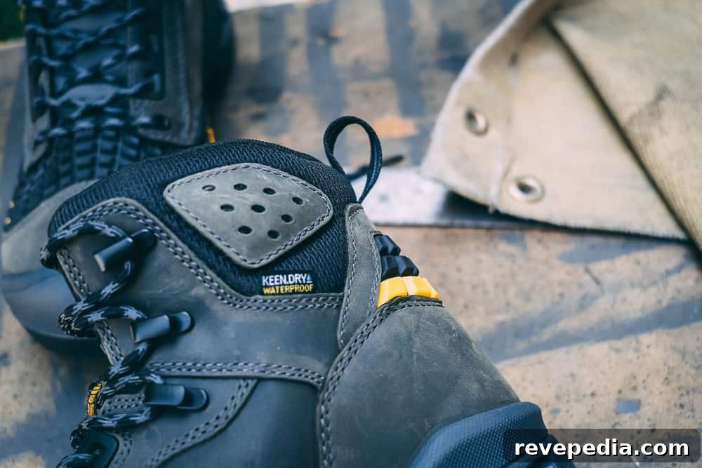 Keen Utility Troy Waterproof Work Boot Review and Features 16 img 28101 15