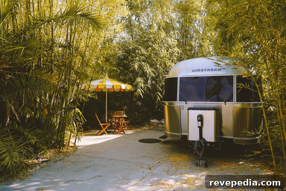 Glamp at Caravan Outpost in Ojai: Luxe Outdoor Getaway 35 Airstream detail