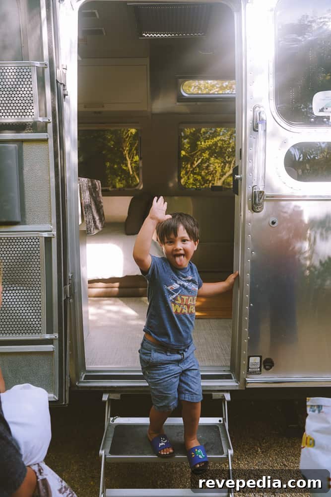 Glamp at Caravan Outpost in Ojai: Luxe Outdoor Getaway 56 Family time outdoors