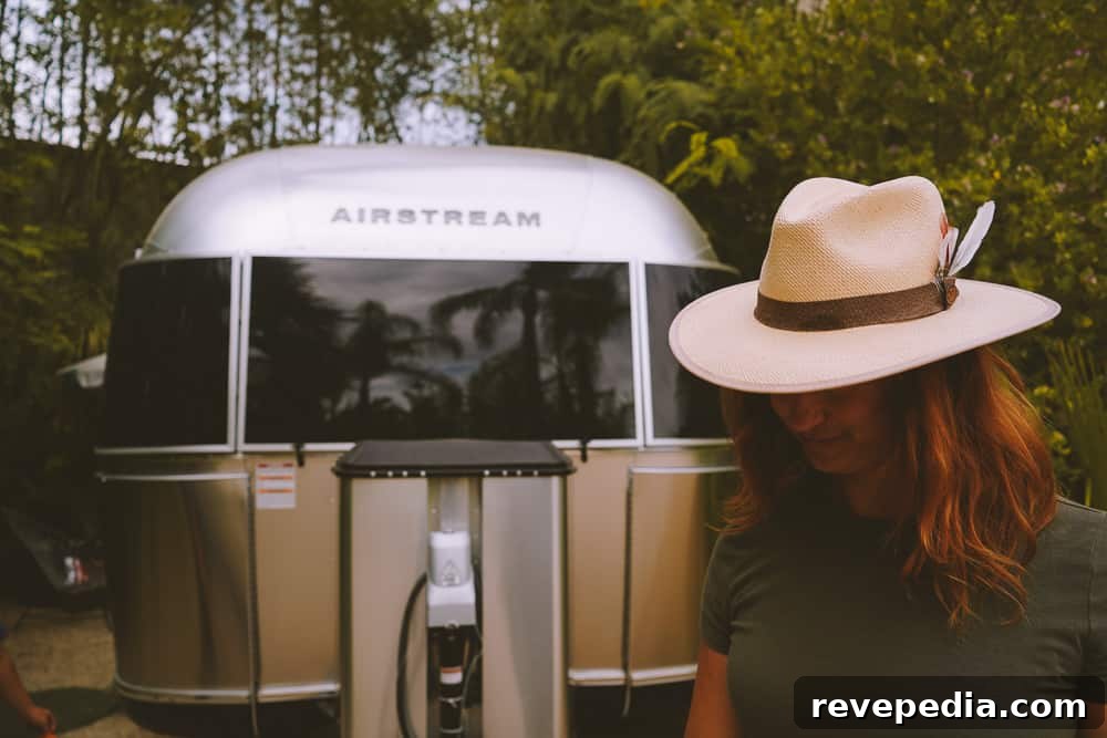 Glamp at Caravan Outpost in Ojai: Luxe Outdoor Getaway 8 Interior of Airstream