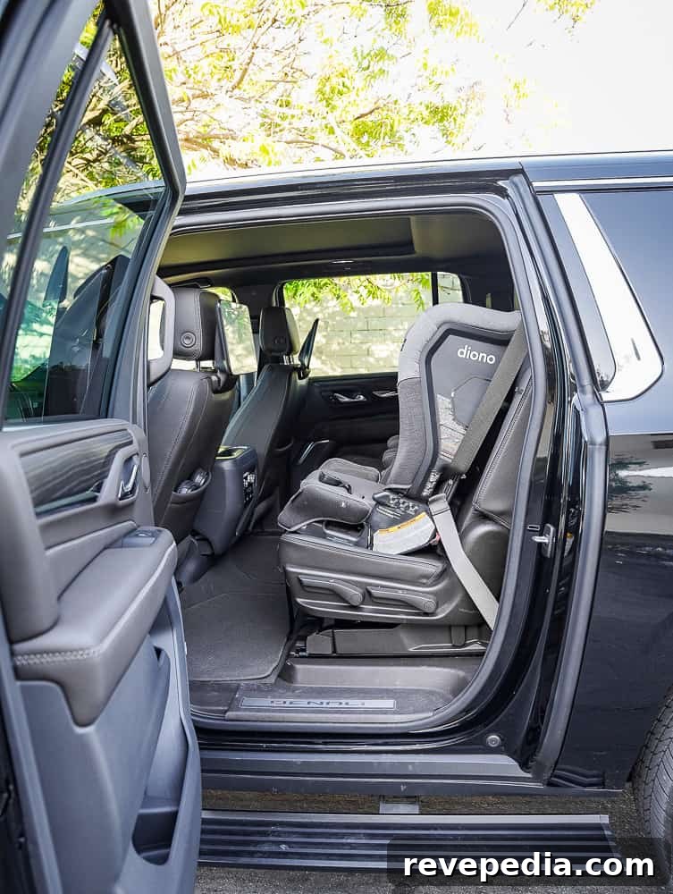 Yukon Denali rear three-quarter view Yukon Denali rear three-quarter view
