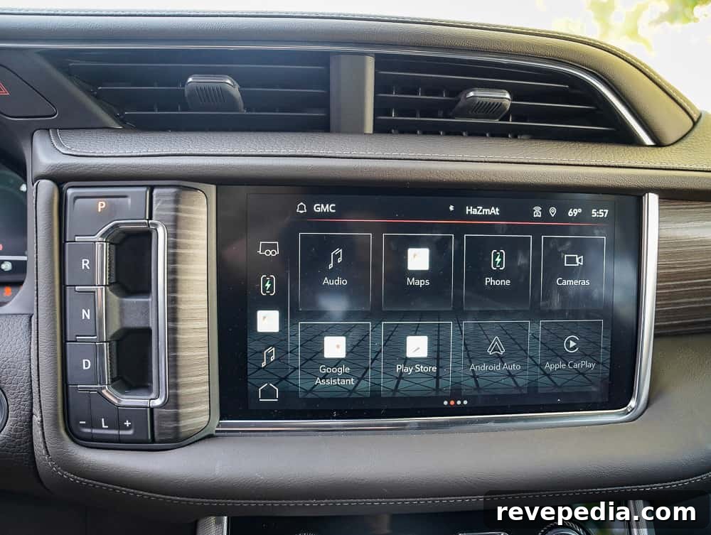 Dashboard and controls Yukon Denali Dashboard and controls Yukon Denali