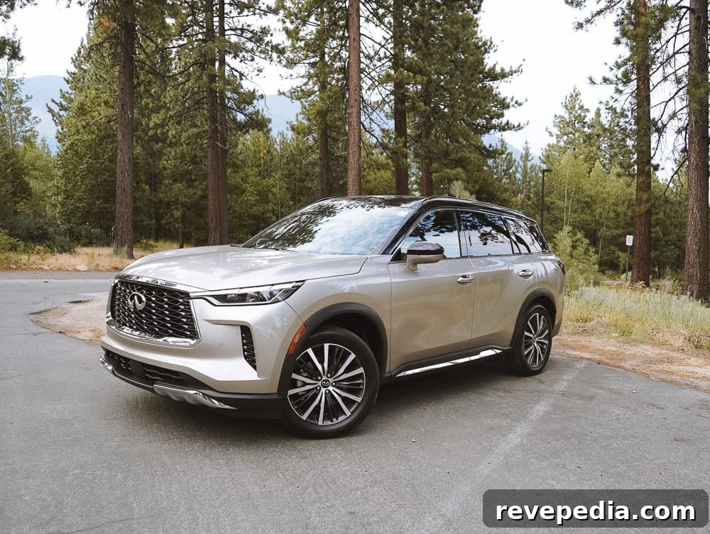 Lake Tahoe Road Trip in the Infiniti QX60: Scenic Drive Guide 2 Infiniti QX60 exterior