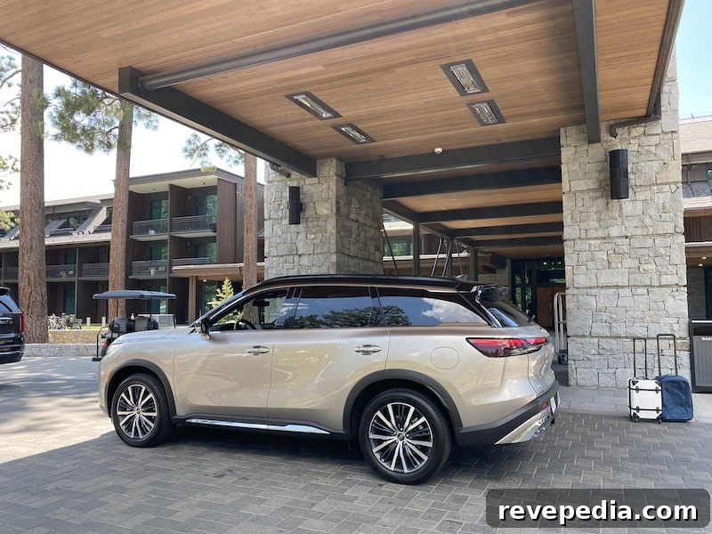 Lake Tahoe Road Trip in the Infiniti QX60: Scenic Drive Guide 9 Lake view at Edgewood Tahoe